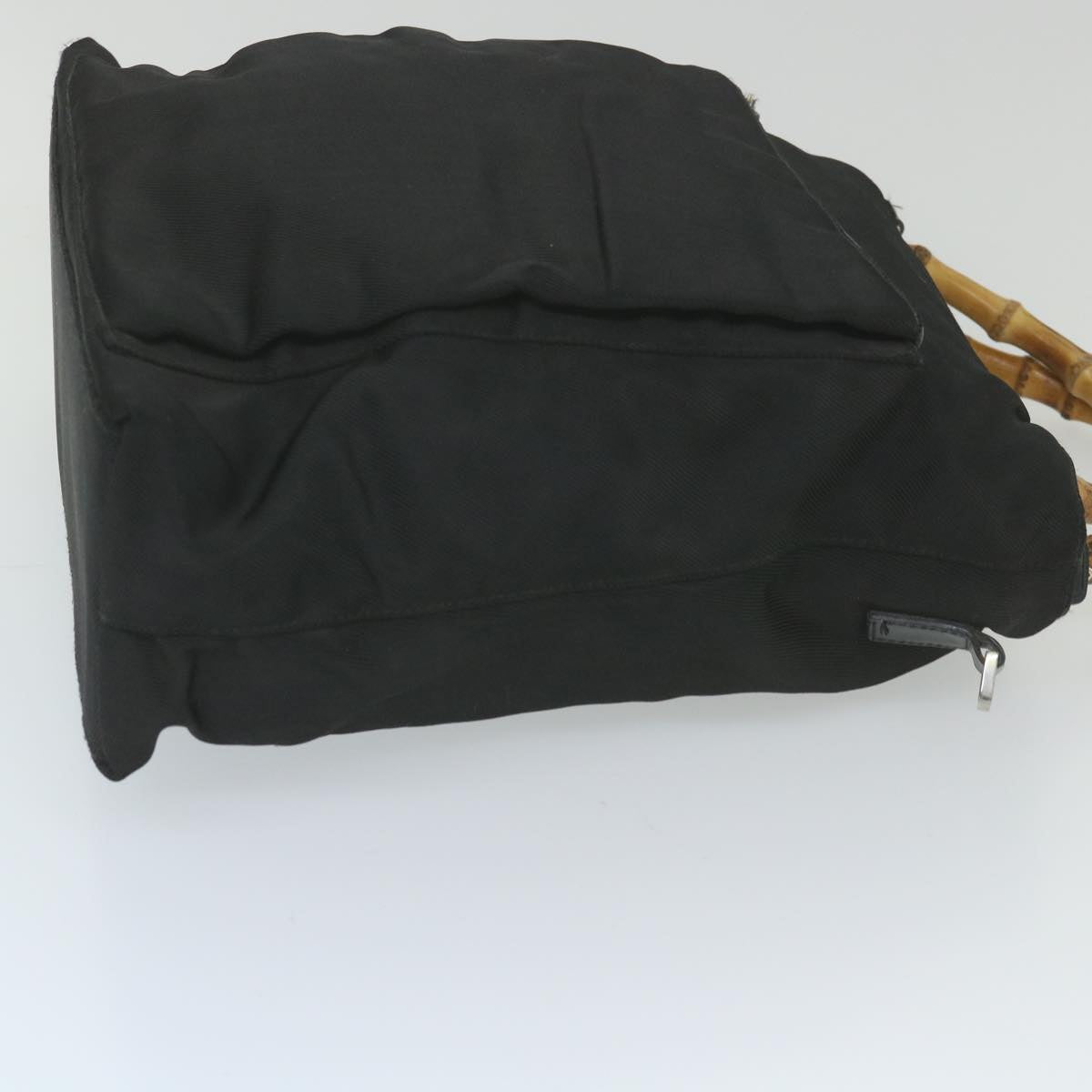 GUCCI Bamboo Shoulder Bag Canvas 2way Black 002 3754 0506 ep2424