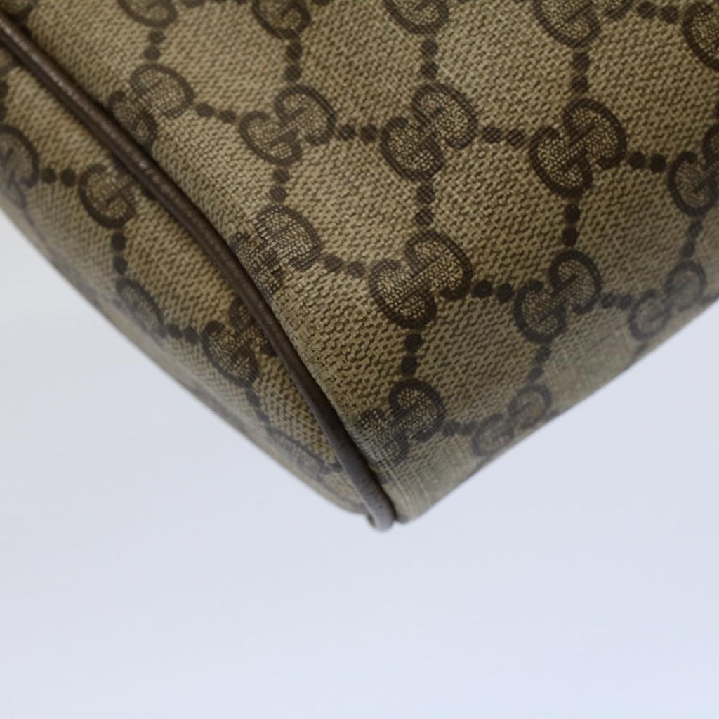 GUCCI GG Supreme Web Sherry Line Clutch Bag Beige Red 89 01 012 ep2429