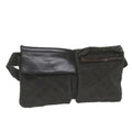 GUCCI GG Canvas Waist bag Black 28566 ep2433