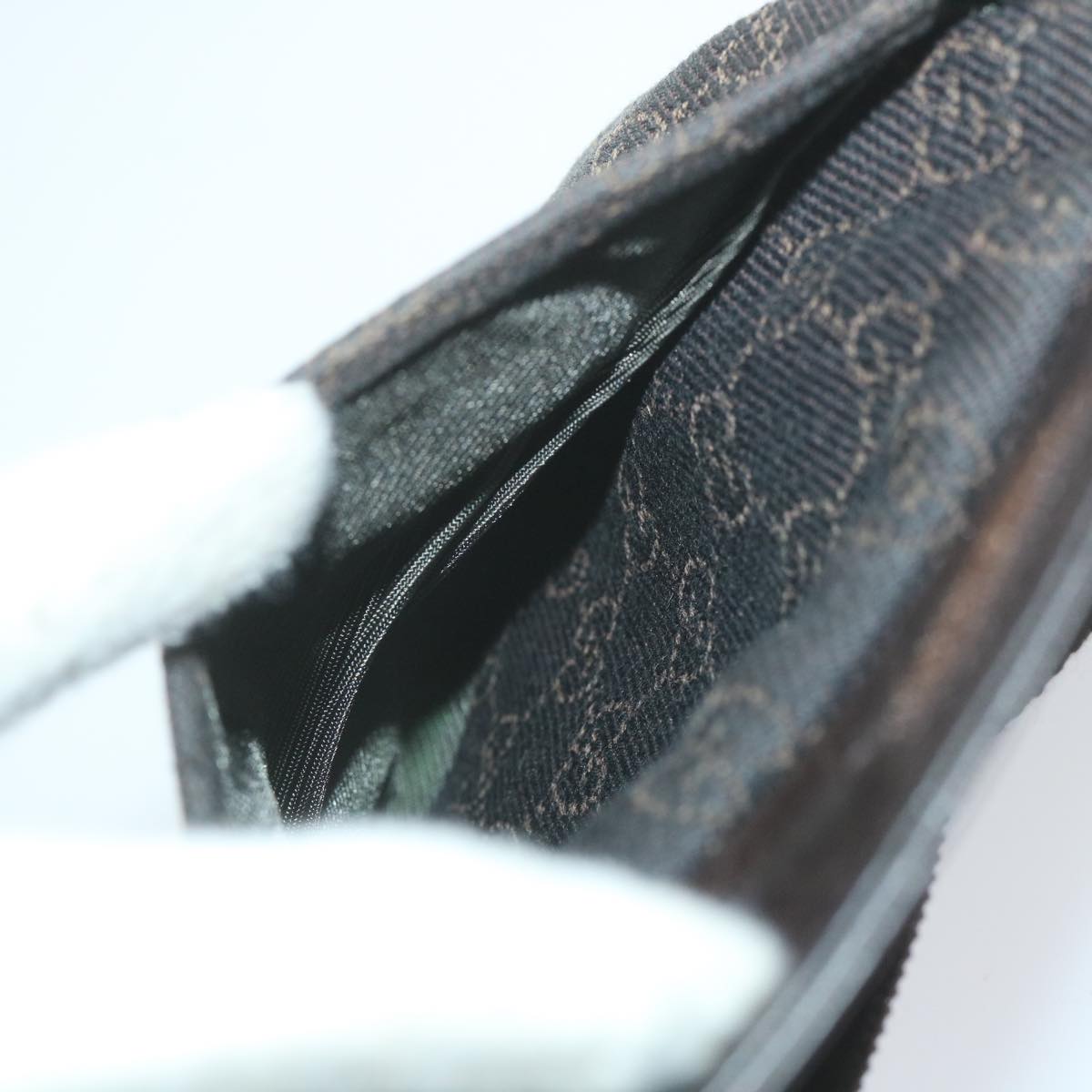 GUCCI GG Canvas Waist bag Black 28566 ep2433