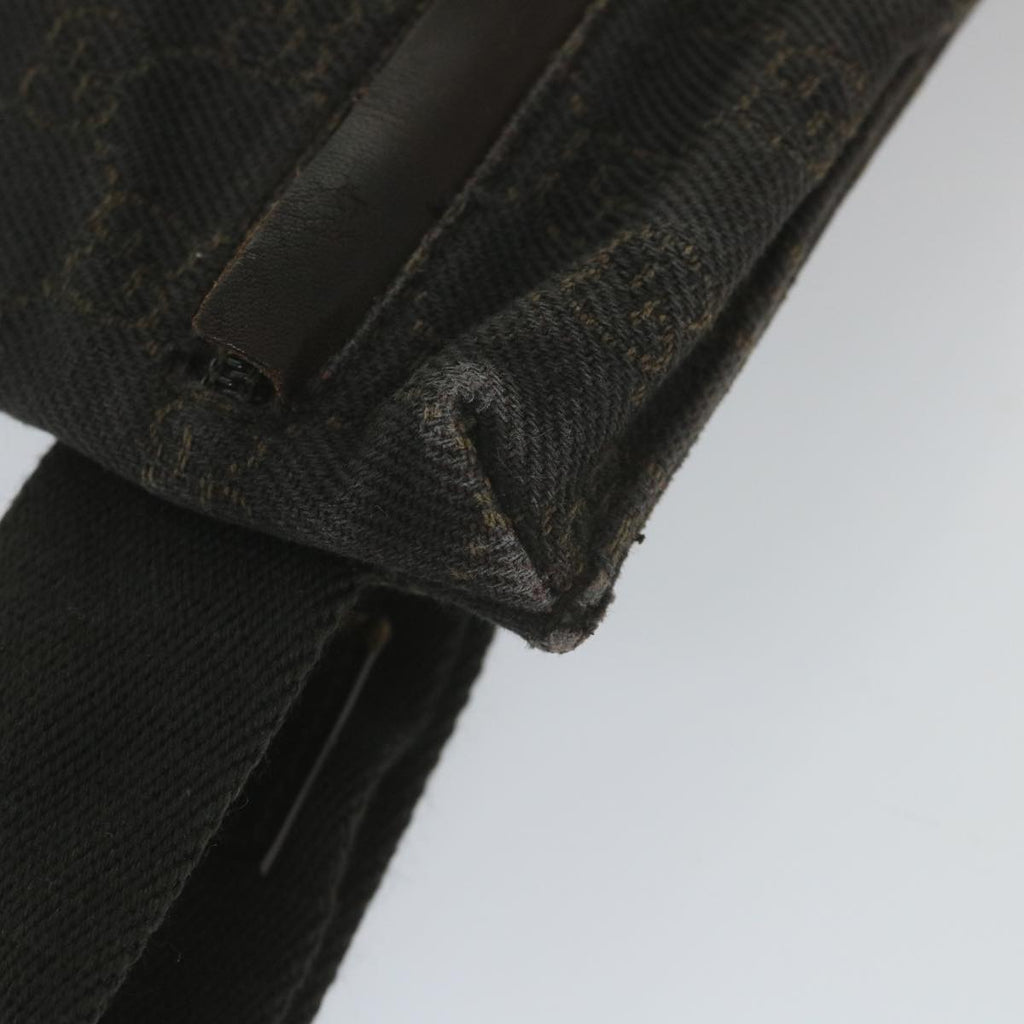 GUCCI GG Canvas Waist bag Black 28566 ep2433