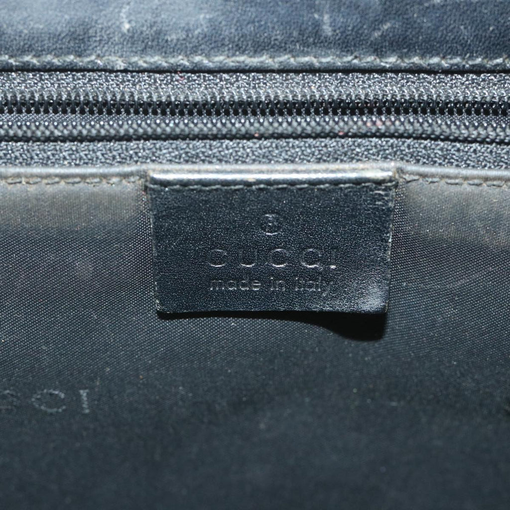 GUCCI GG Canvas Jackie Hand Bag Black 002 1065 ep2440