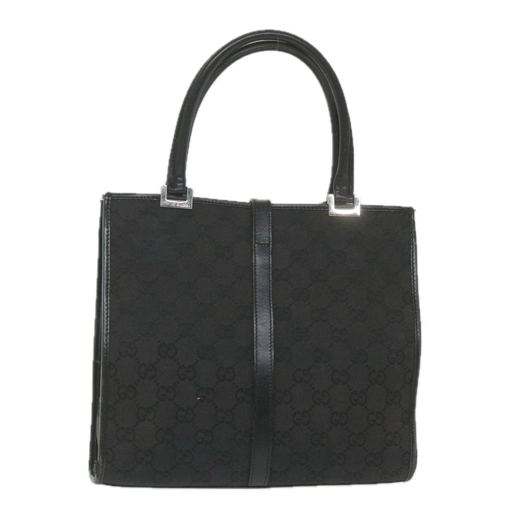 GUCCI GG Canvas Jackie Hand Bag Black 002 1065 ep2440