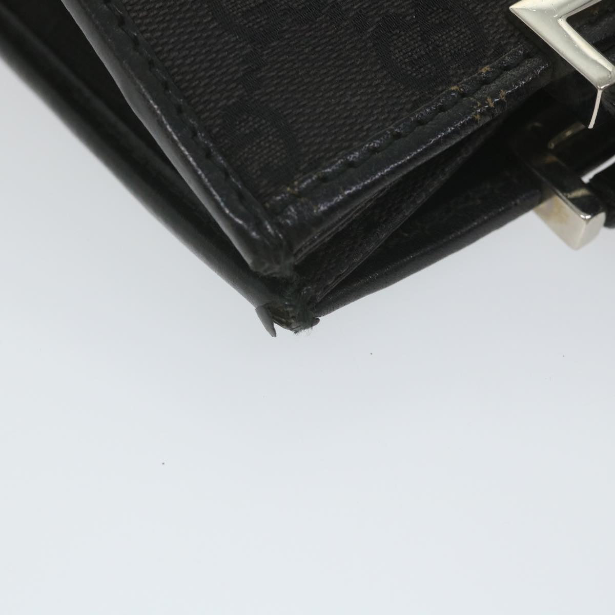 GUCCI GG Canvas Jackie Hand Bag Black 002 1065 ep2440