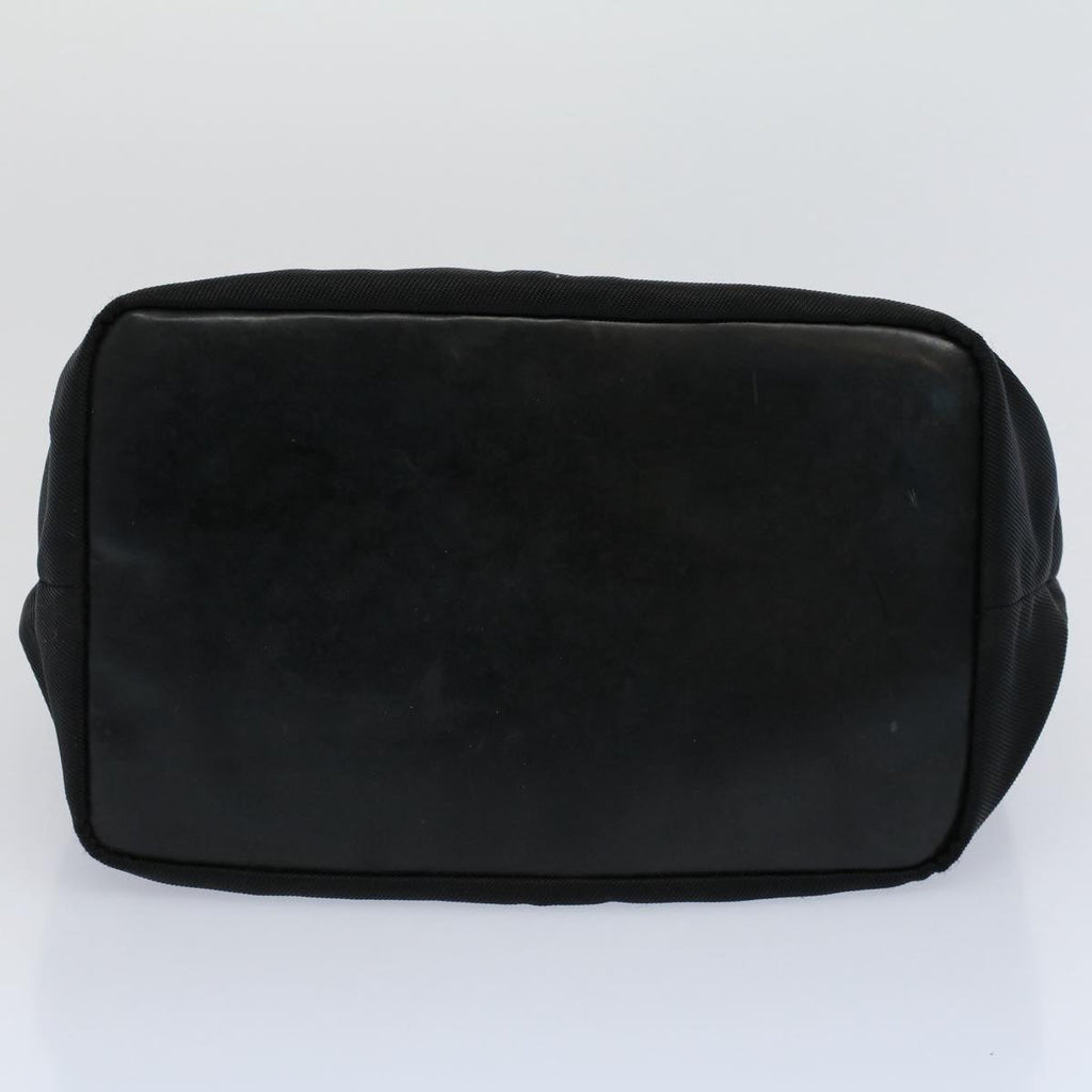 GUCCI Bamboo Shoulder Bag Nylon Black 000 1998 0531 ep2444