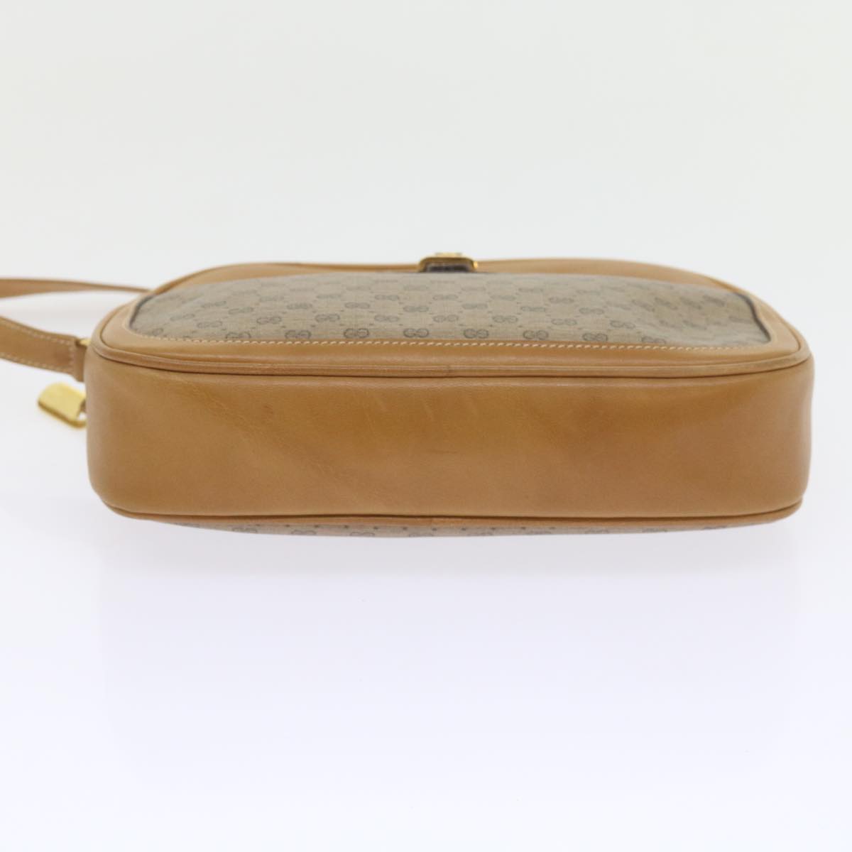 GUCCI Micro GG Supreme Shoulder Bag PVC Leather Beige 001 256 1189 ep2458