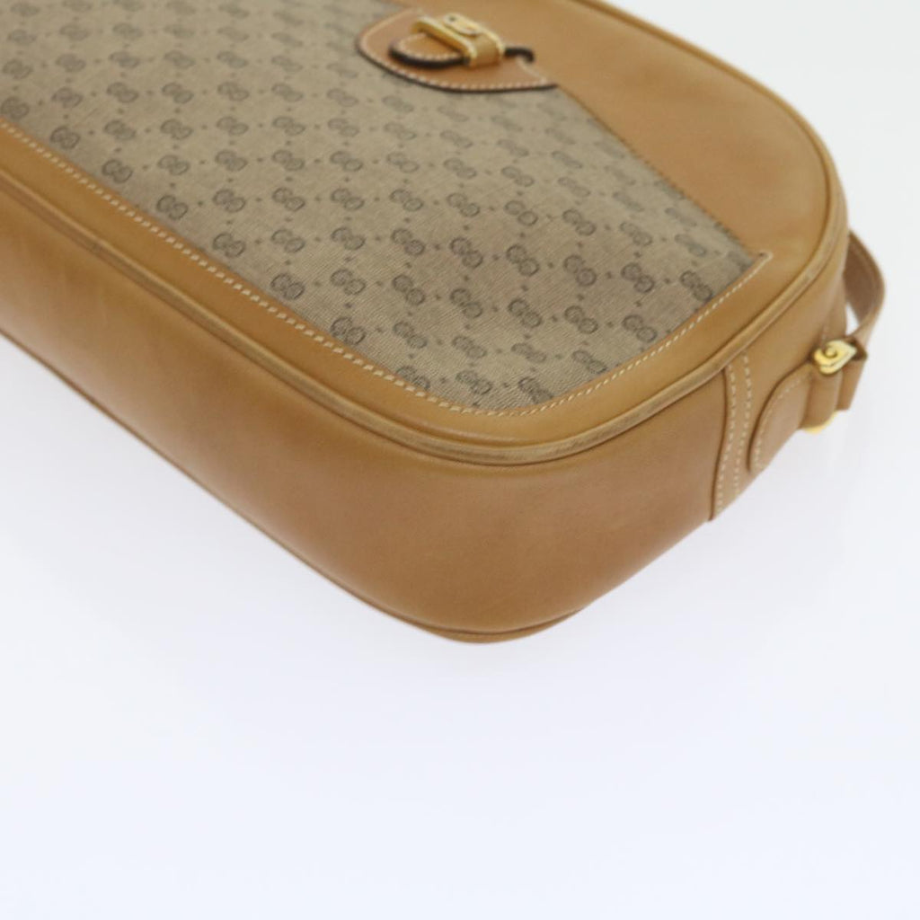 GUCCI Micro GG Supreme Shoulder Bag PVC Leather Beige 001 256 1189 ep2458