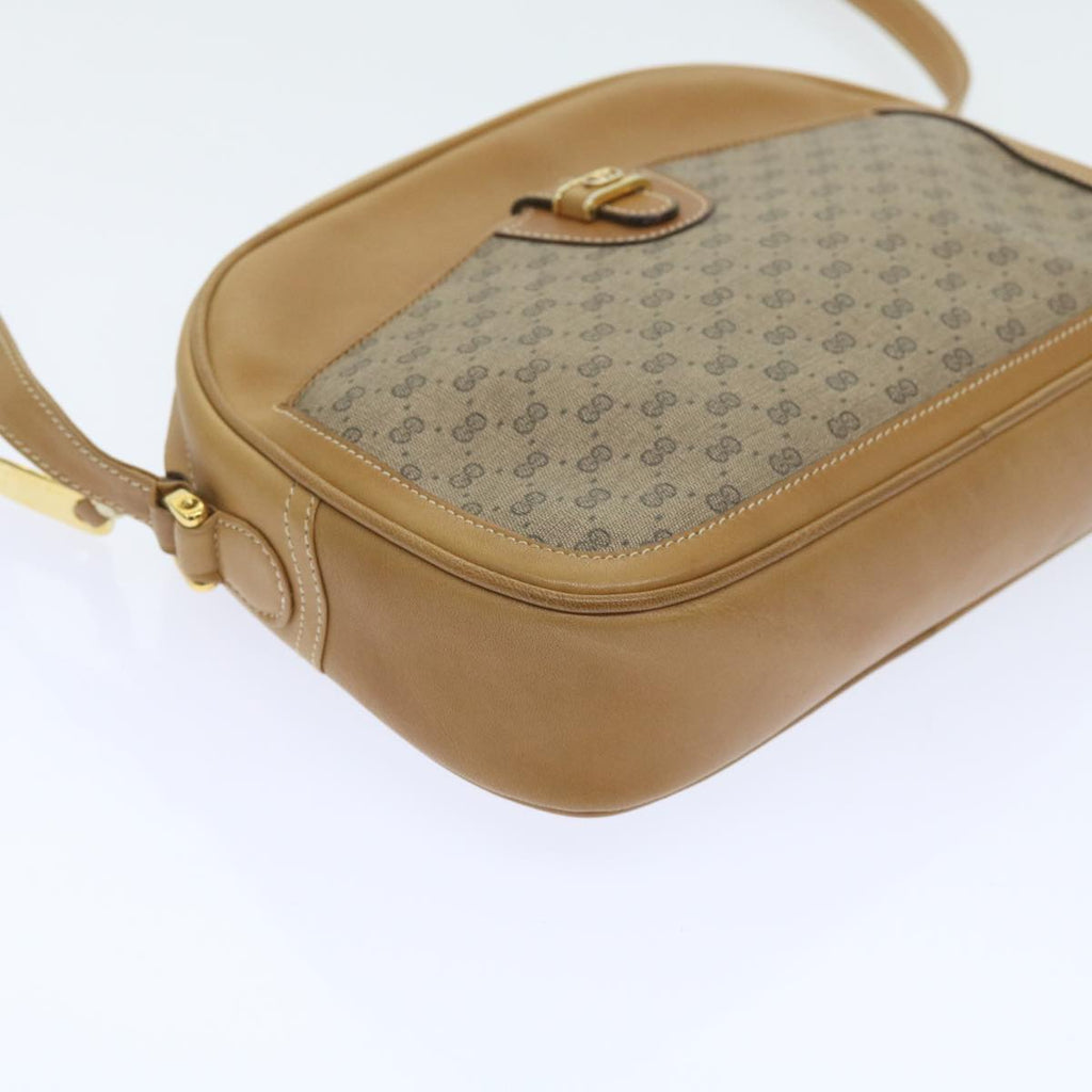 GUCCI Micro GG Supreme Shoulder Bag PVC Leather Beige 001 256 1189 ep2458