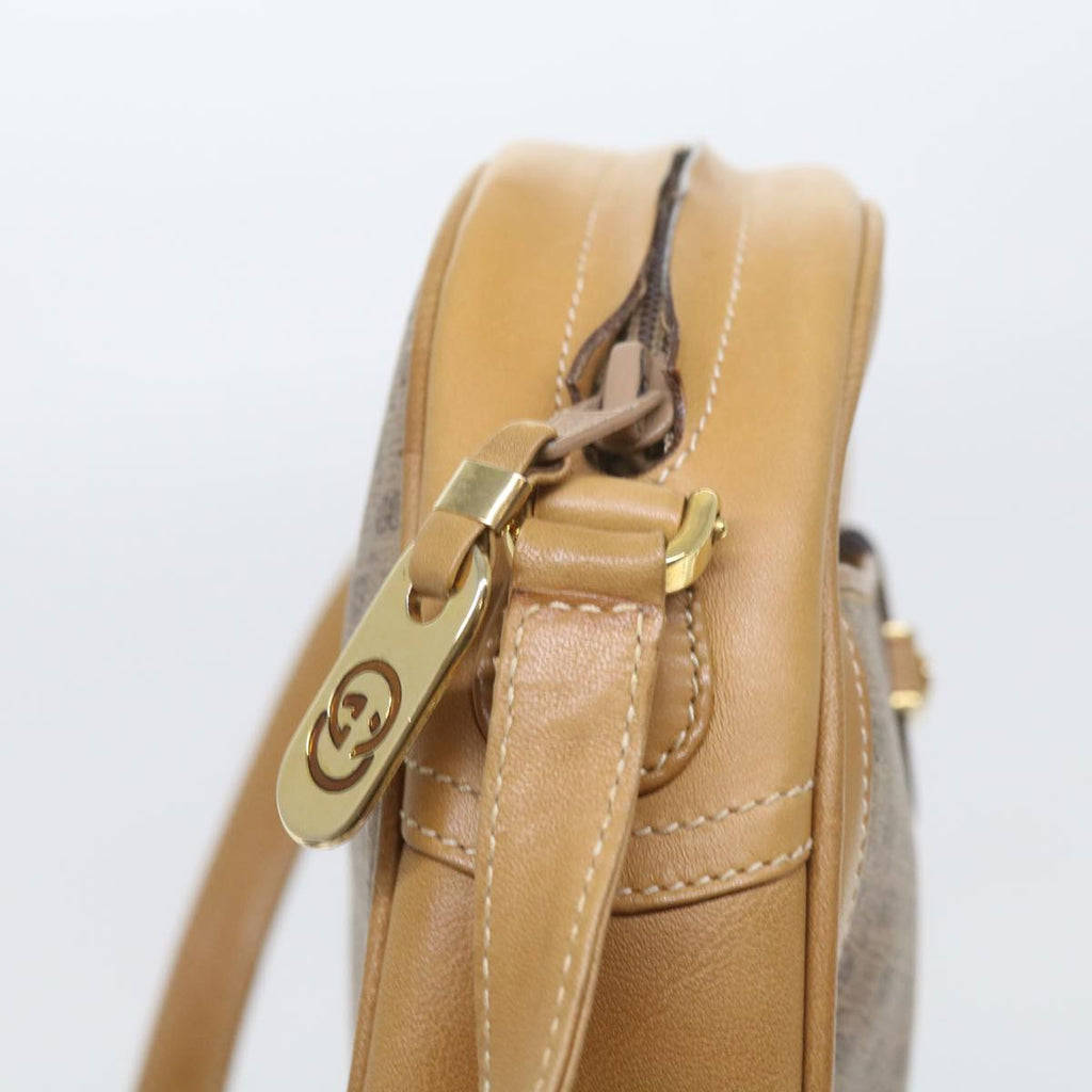 GUCCI Micro GG Supreme Shoulder Bag PVC Leather Beige 001 256 1189 ep2458