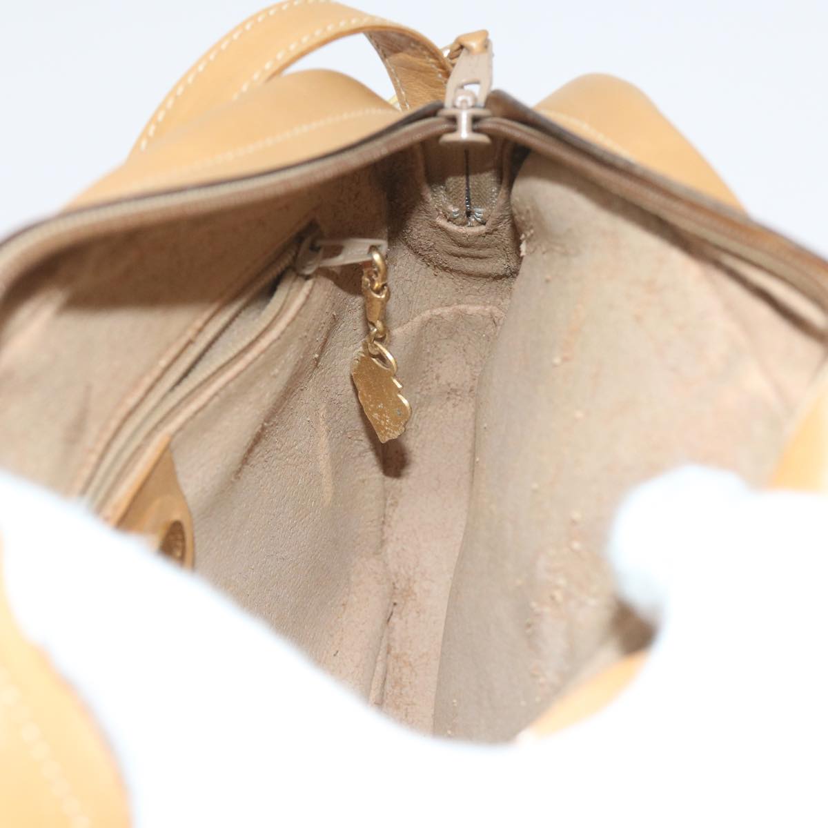 GUCCI Micro GG Supreme Shoulder Bag PVC Leather Beige 001 256 1189 ep2458