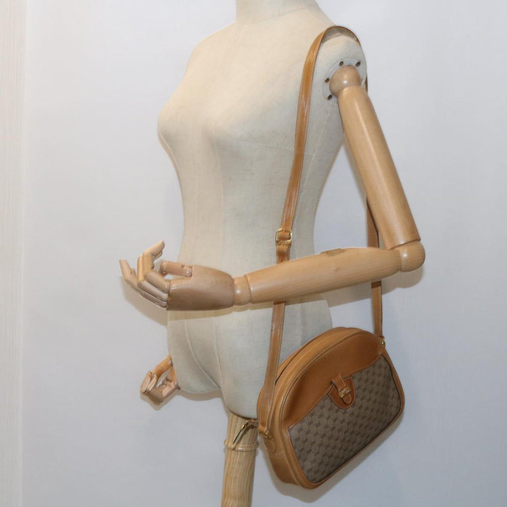 GUCCI Micro GG Supreme Shoulder Bag PVC Leather Beige 001 256 1189 ep2458