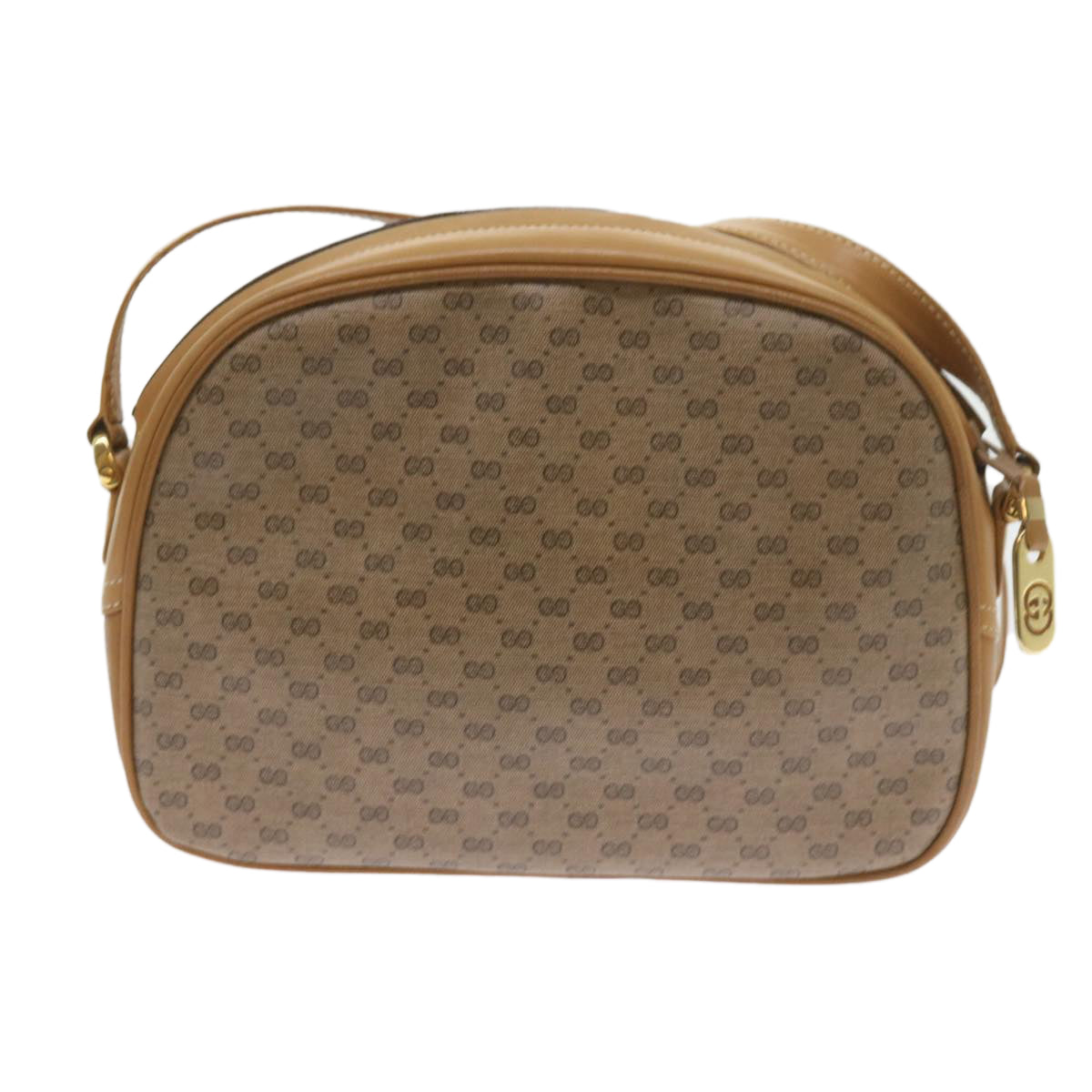GUCCI Micro GG Supreme Shoulder Bag PVC Leather Beige 001 256 1189 ep2458