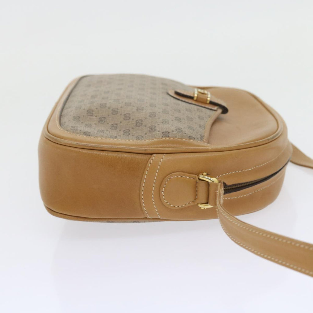 GUCCI Micro GG Supreme Shoulder Bag PVC Leather Beige 001 256 1189 ep2458