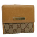 GUCCI GG Canvas Wallet Beige 035 1502 2151 ep2459