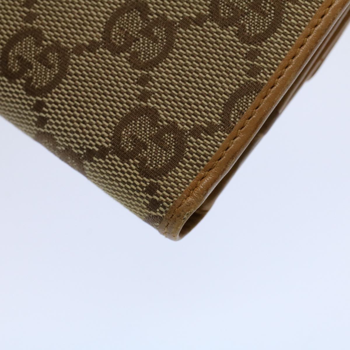 GUCCI GG Canvas Wallet Beige 035 1502 2151 ep2459