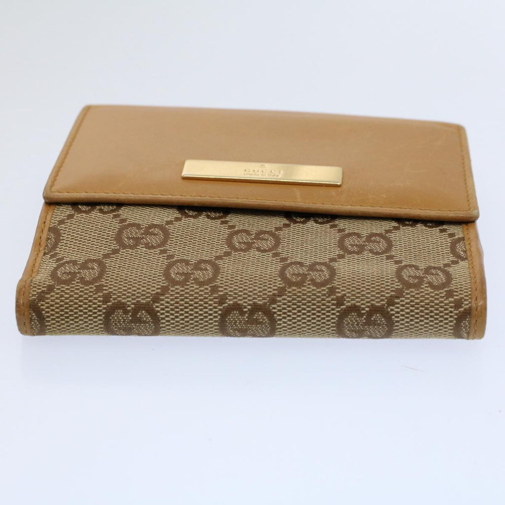 GUCCI GG Canvas Wallet Beige 035 1502 2151 ep2459