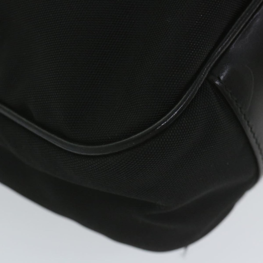 GUCCI Bamboo Shoulder Bag Canvas 2way Black 0011638 ep2478