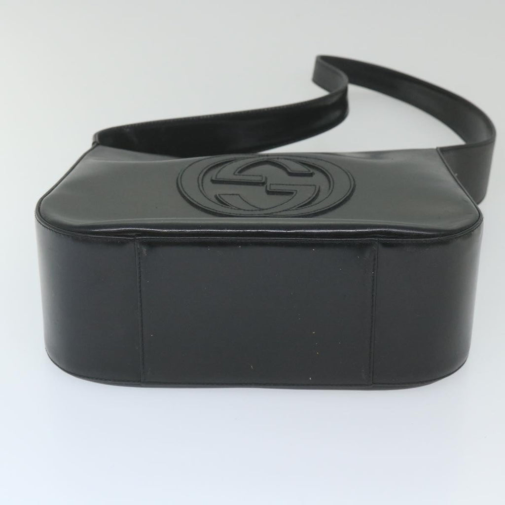 GUCCI Shoulder Bag Leather Black 001 1364 1703 ep2484
