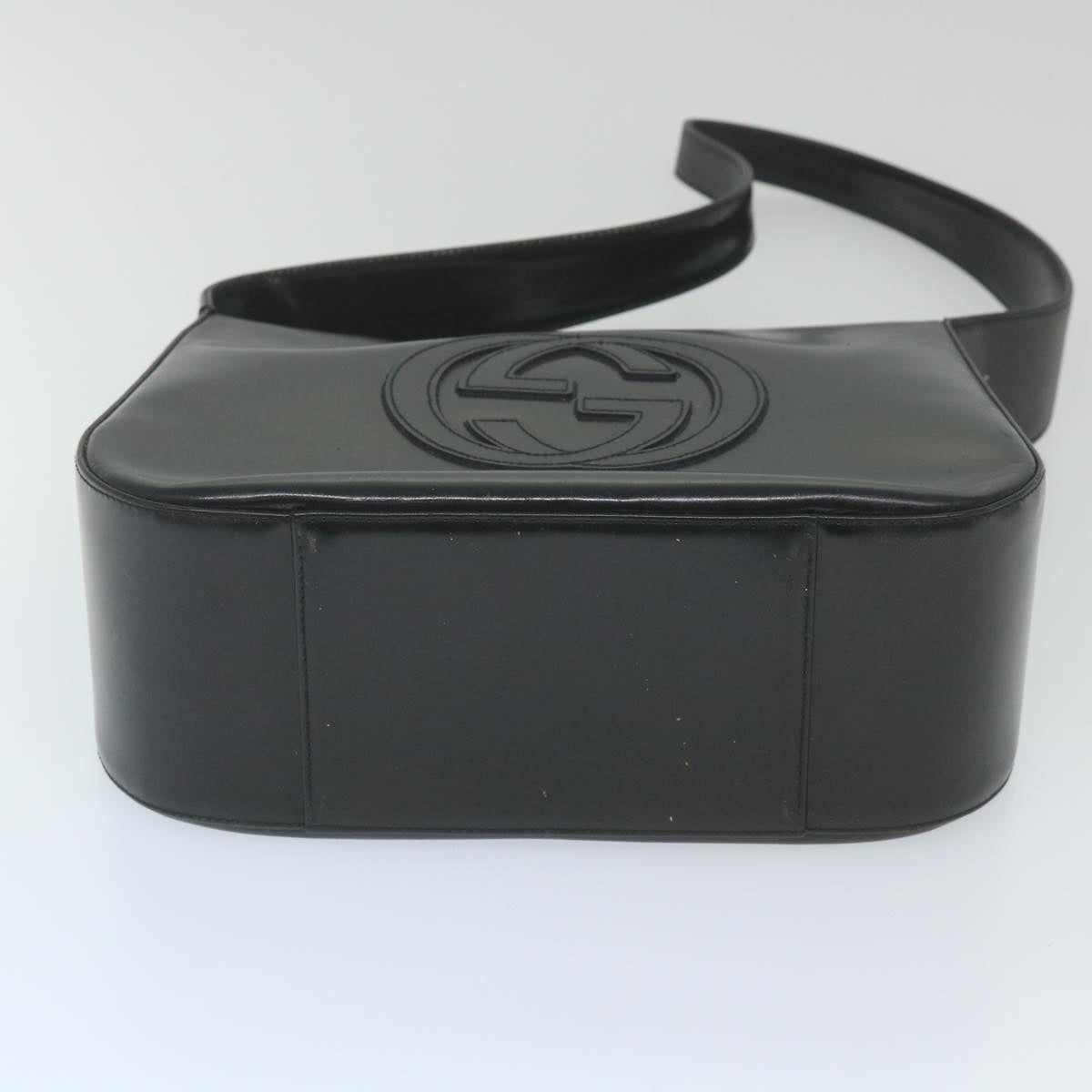 GUCCI Shoulder Bag Leather Black 001 1364 1703 ep2484