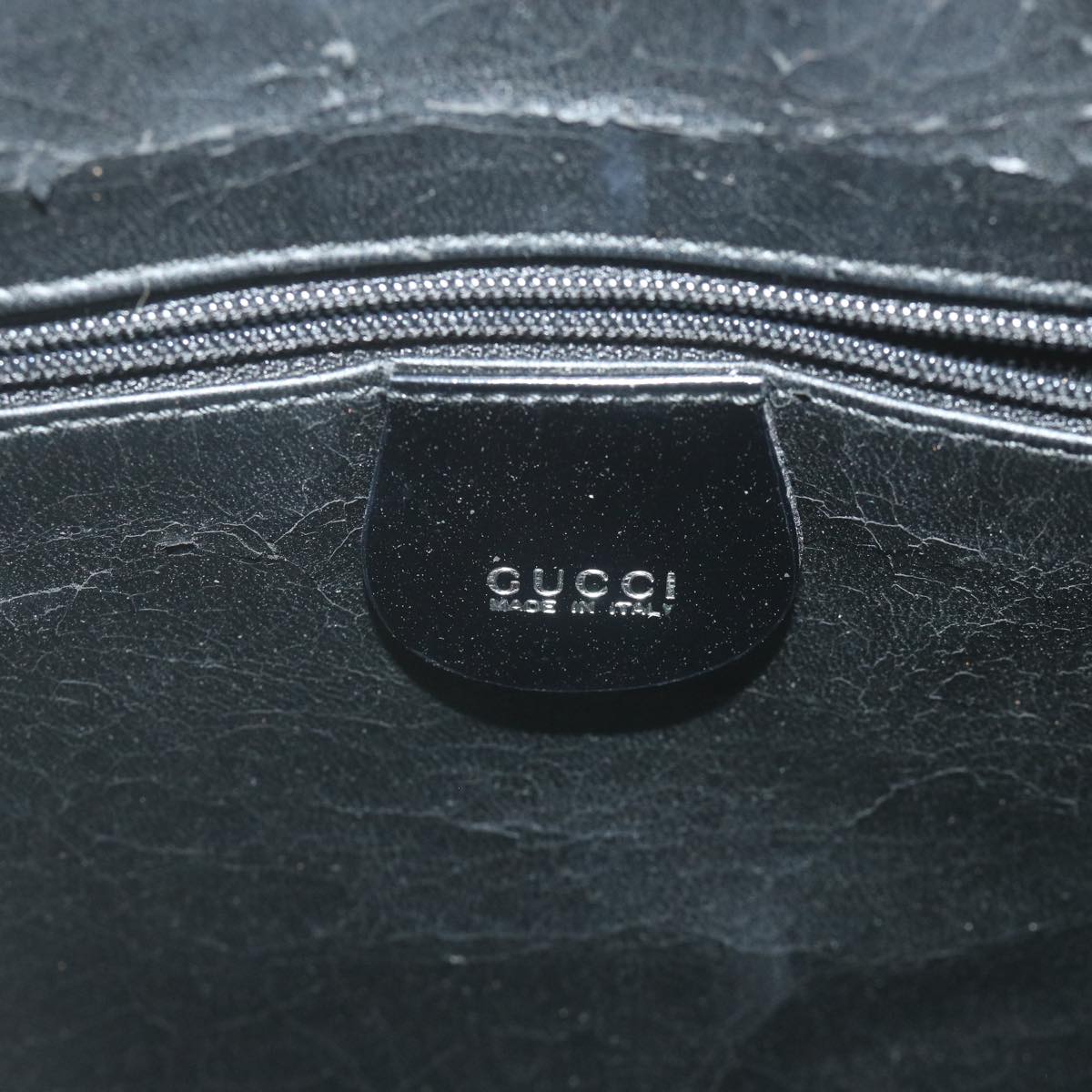 GUCCI Shoulder Bag Leather Black 001 1364 1703 ep2484