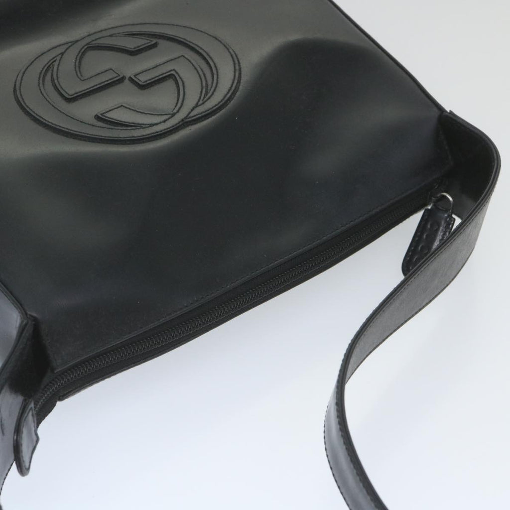 GUCCI Shoulder Bag Leather Black 001 1364 1703 ep2484