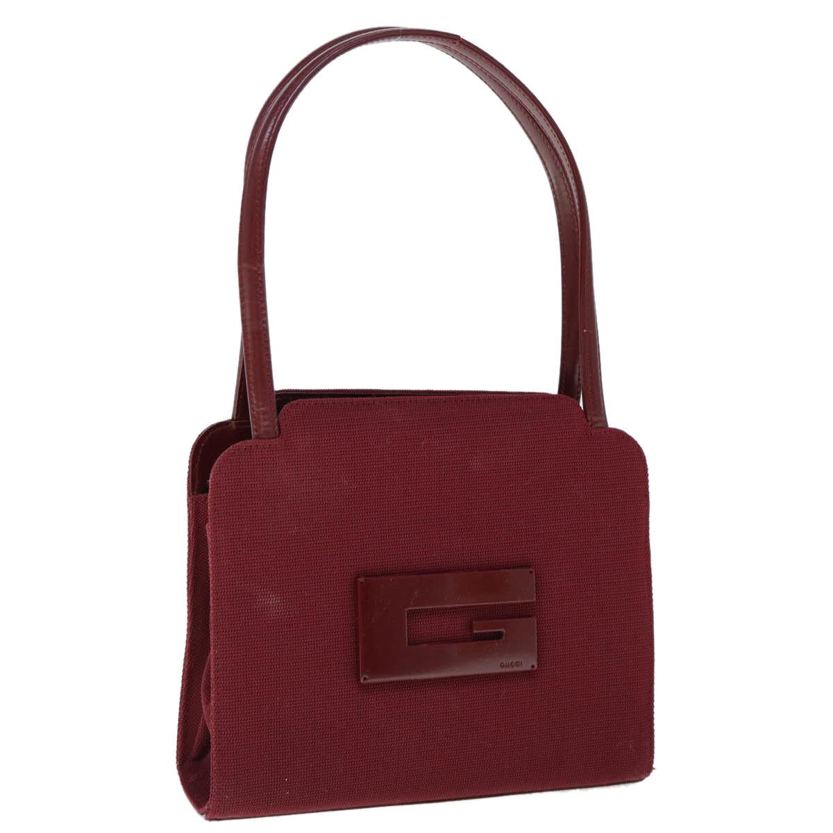GUCCI Hand Bag Canvas Red ep2504
