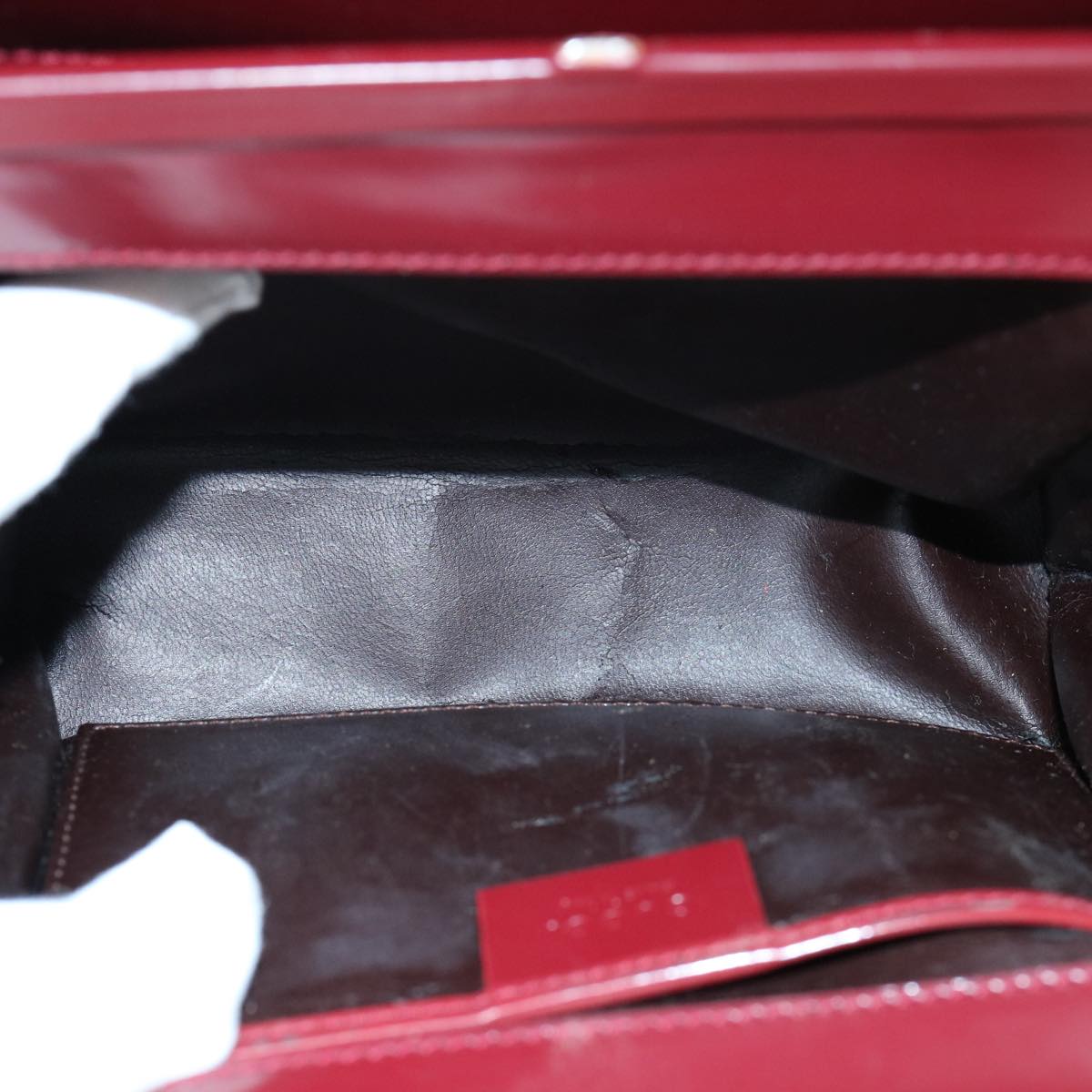 GUCCI Hand Bag Canvas Red ep2504