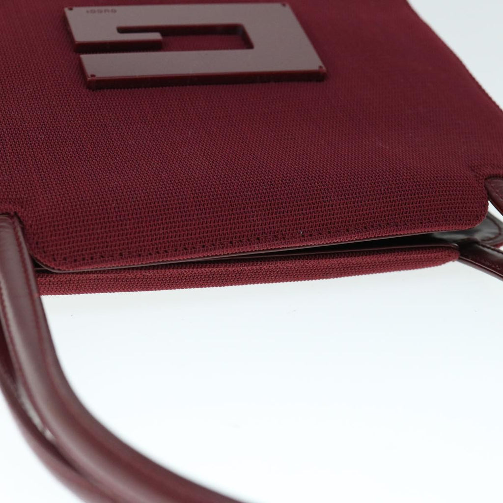 GUCCI Hand Bag Canvas Red ep2504