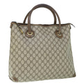 GUCCI GG Supreme Hand Bag PVC Leather Beige 002 4947 39 ep2506