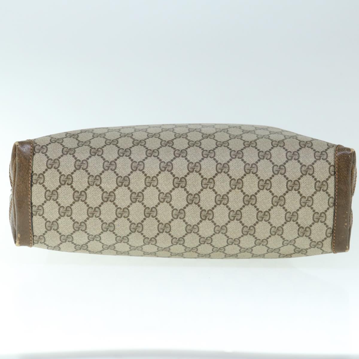 GUCCI GG Supreme Hand Bag PVC Leather Beige 002 4947 39 ep2506