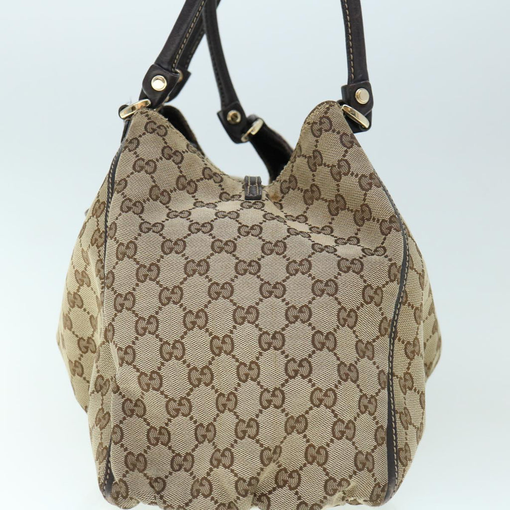 GUCCI GG Canvas Shoulder Bag Beige 189835 ep2509