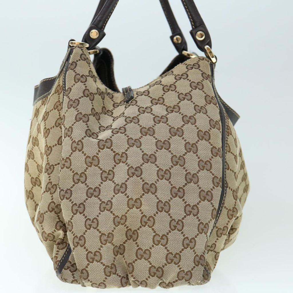 GUCCI GG Canvas Shoulder Bag Beige 189835 ep2509