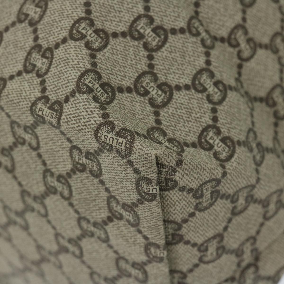 GUCCI GG Plus Supreme Web Sherry Line Tote Bag Beige Red Green ep2516
