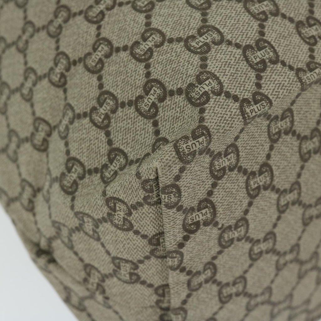 GUCCI GG Plus Supreme Web Sherry Line Tote Bag Beige Red Green ep2516