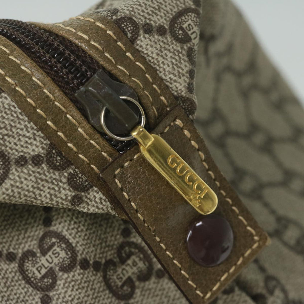 GUCCI GG Plus Supreme Web Sherry Line Tote Bag Beige Red Green ep2516