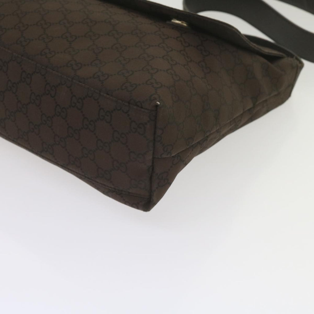 GUCCI GG Canvas Shoulder Bag Brown 272351 ep2534