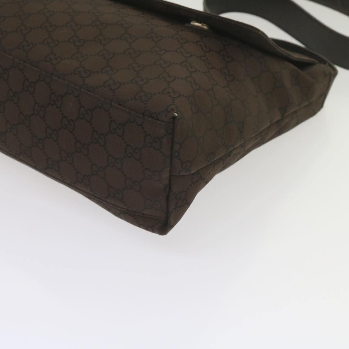 GUCCI GG Canvas Shoulder Bag Brown 272351 ep2534