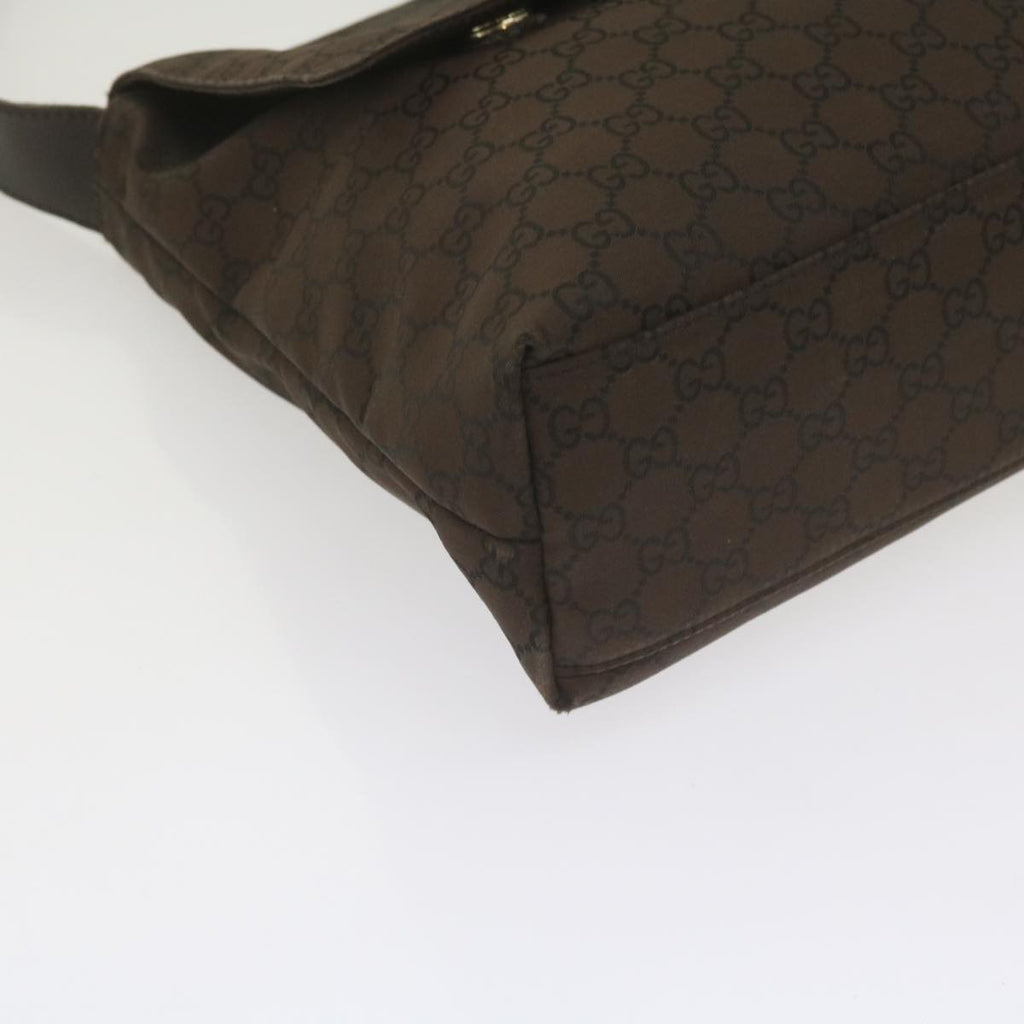 GUCCI GG Canvas Shoulder Bag Brown 272351 ep2534