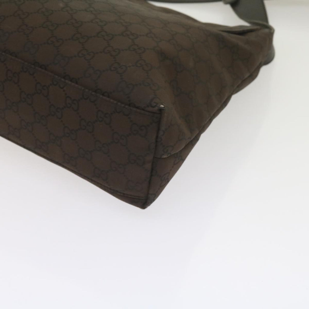 GUCCI GG Canvas Shoulder Bag Brown 272351 ep2534