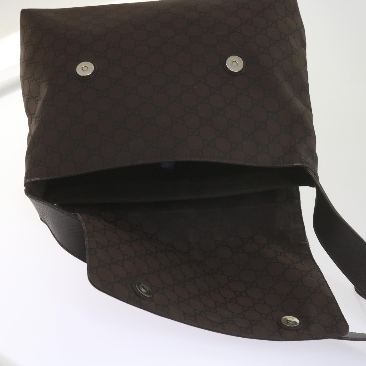 GUCCI GG Canvas Shoulder Bag Brown 272351 ep2534