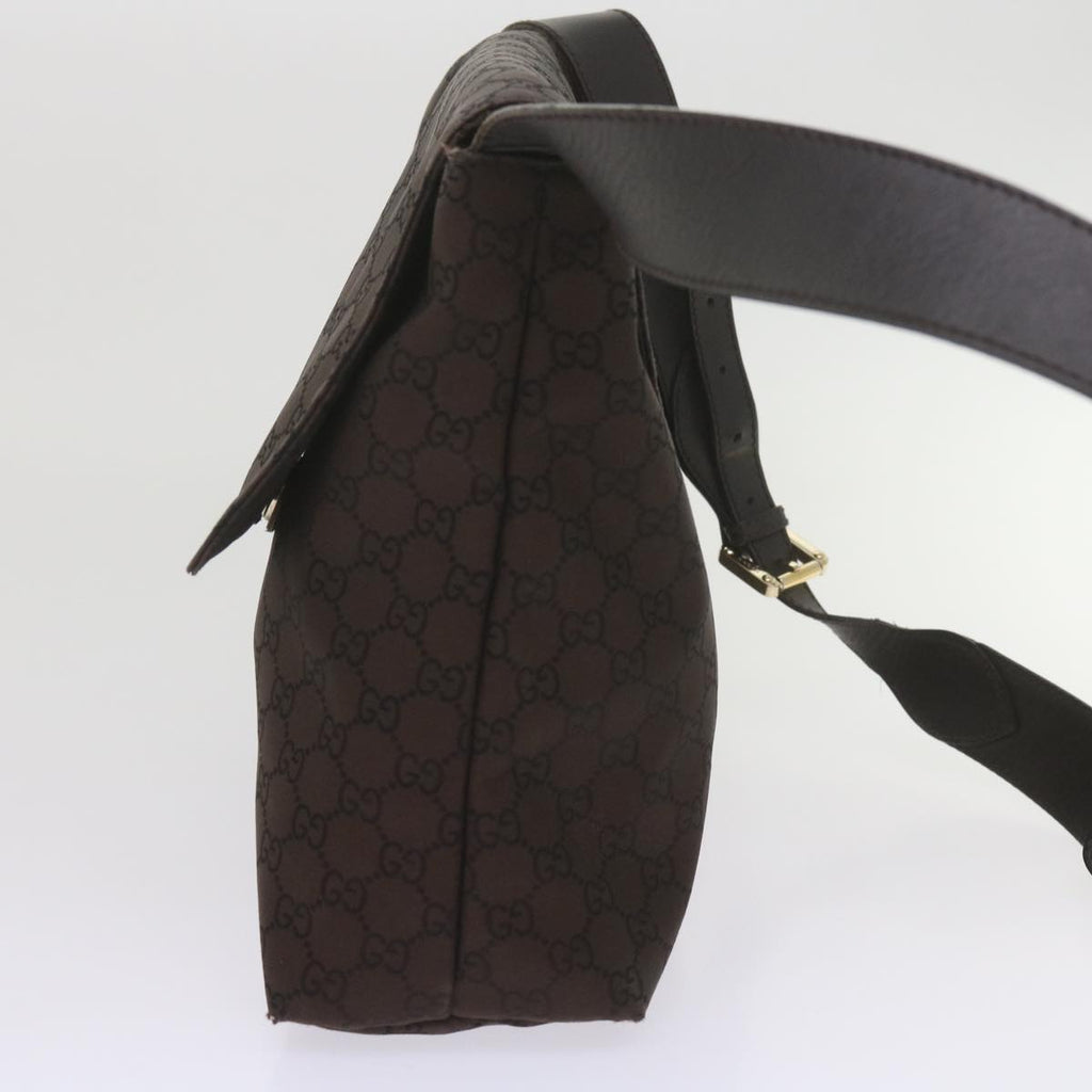 GUCCI GG Canvas Shoulder Bag Brown 272351 ep2534