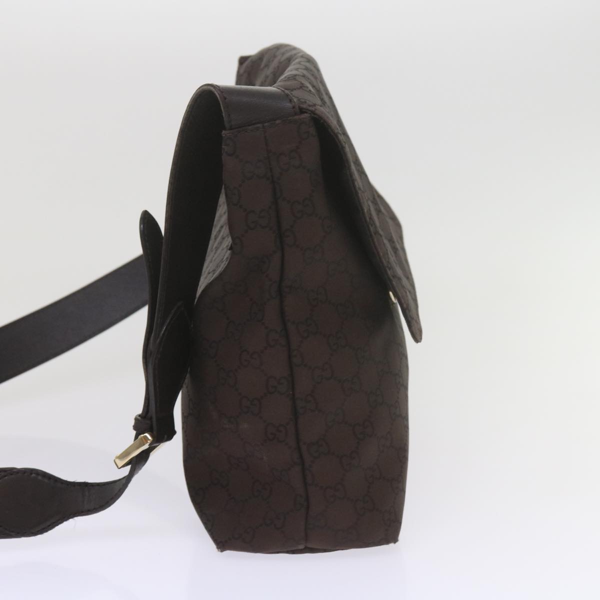 GUCCI GG Canvas Shoulder Bag Brown 272351 ep2534