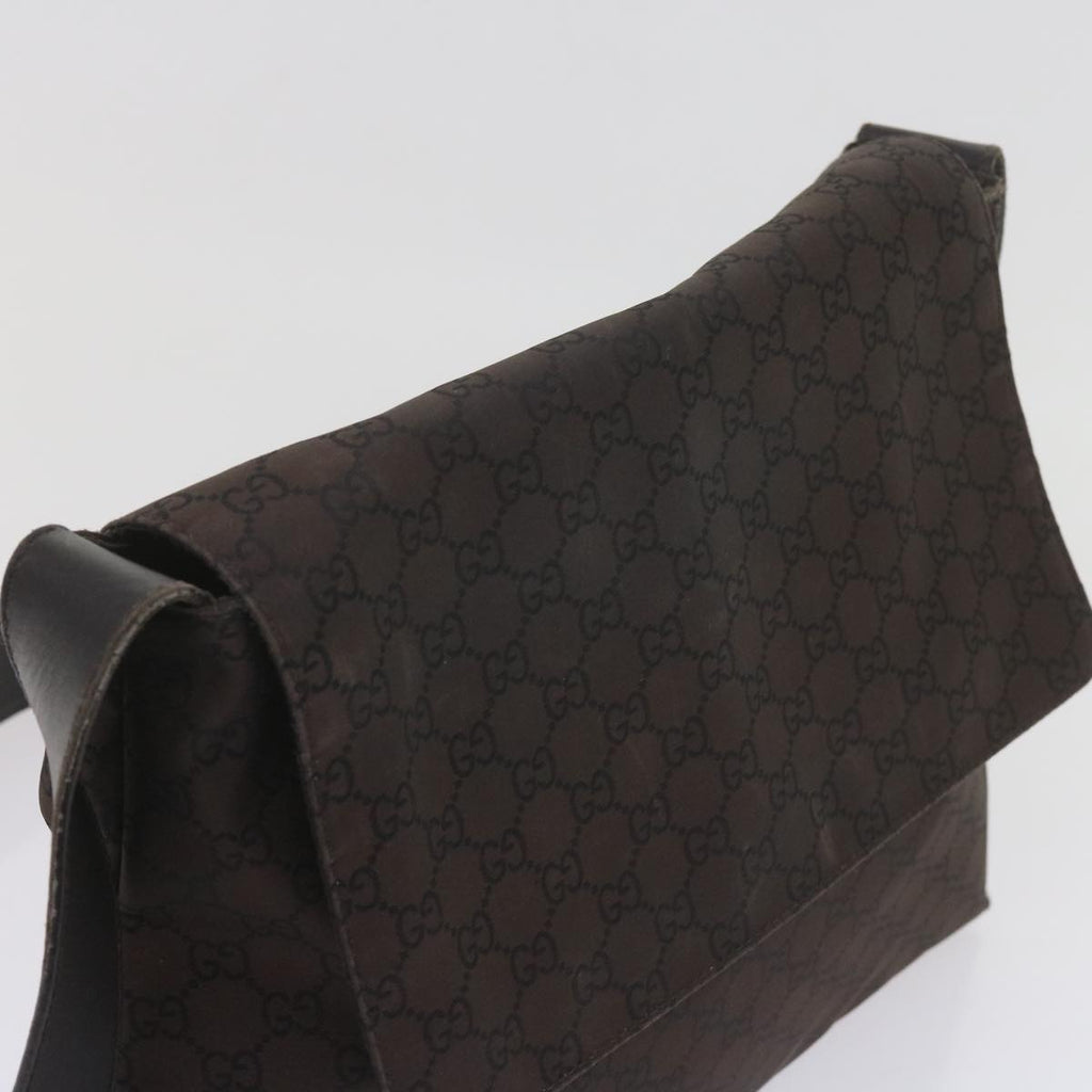 GUCCI GG Canvas Shoulder Bag Brown 272351 ep2534