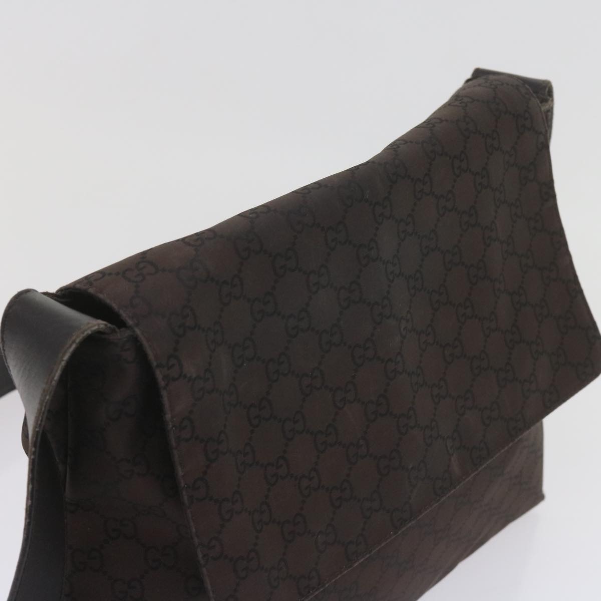 GUCCI GG Canvas Shoulder Bag Brown 272351 ep2534