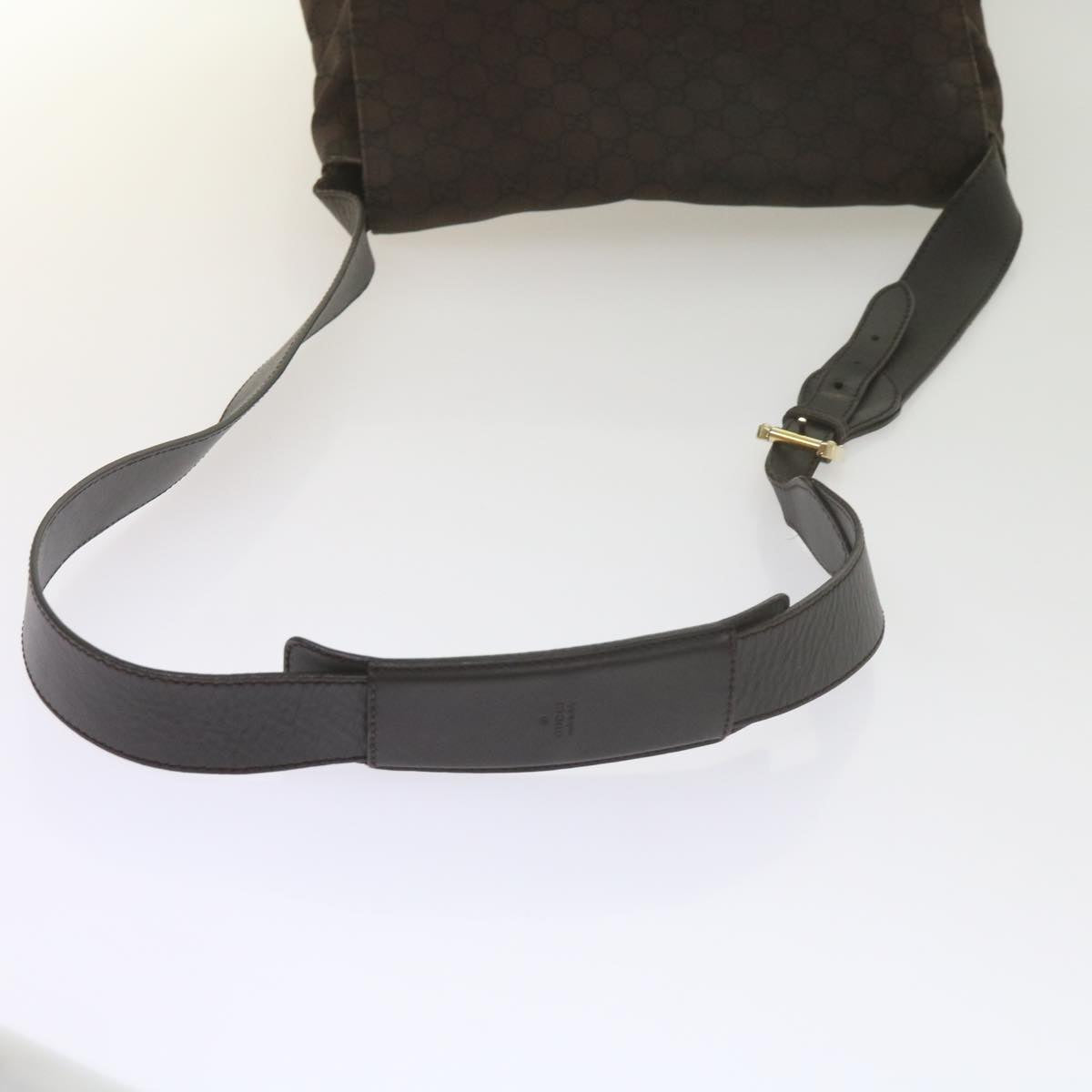 GUCCI GG Canvas Shoulder Bag Brown 272351 ep2534