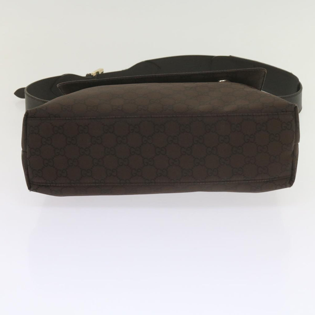 GUCCI GG Canvas Shoulder Bag Brown 272351 ep2534