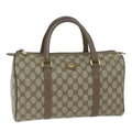 GUCCI GG Supreme Boston Bag PVC Leather Beige 002 123 6842 ep2577