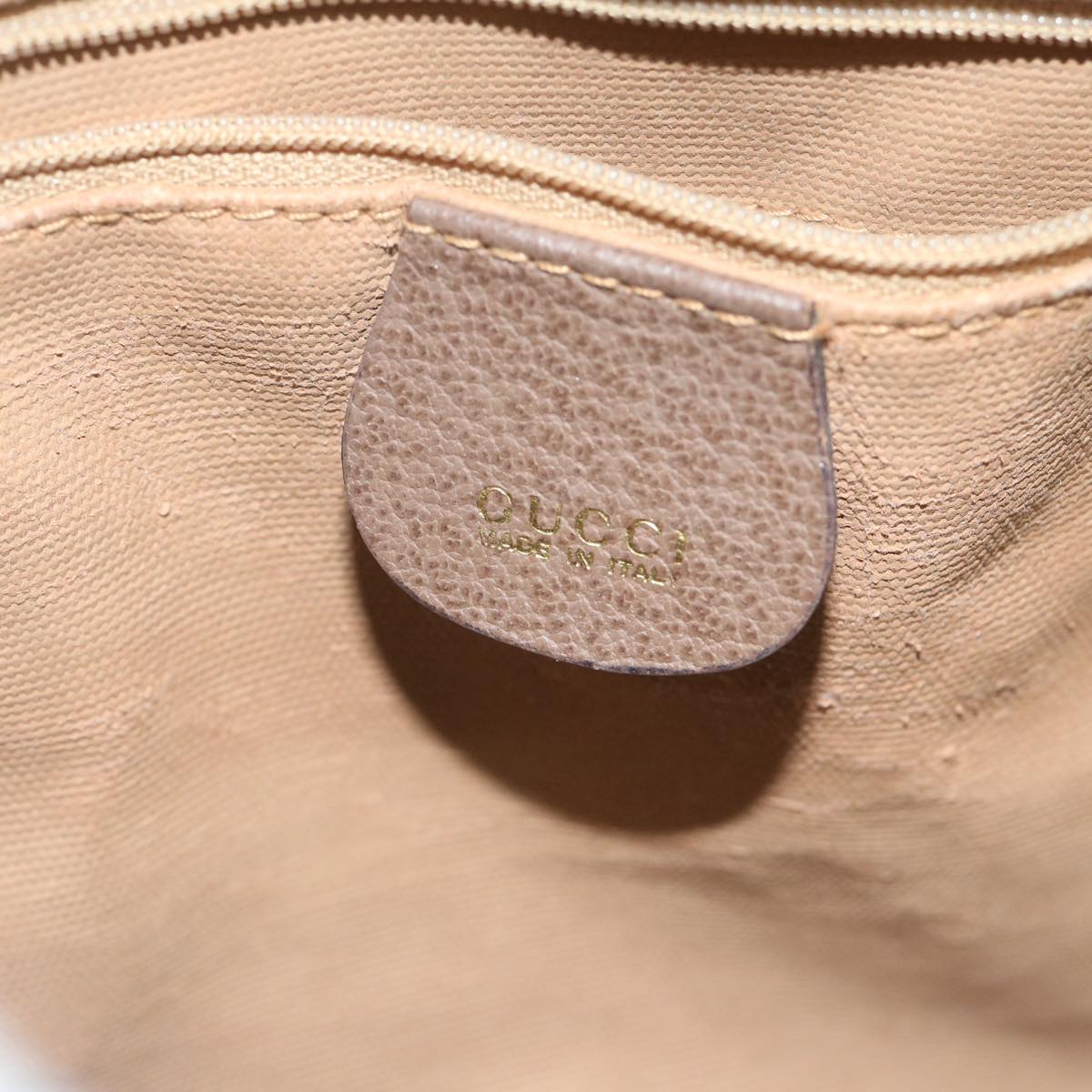 GUCCI GG Supreme Boston Bag PVC Leather Beige 002 123 6842 ep2577