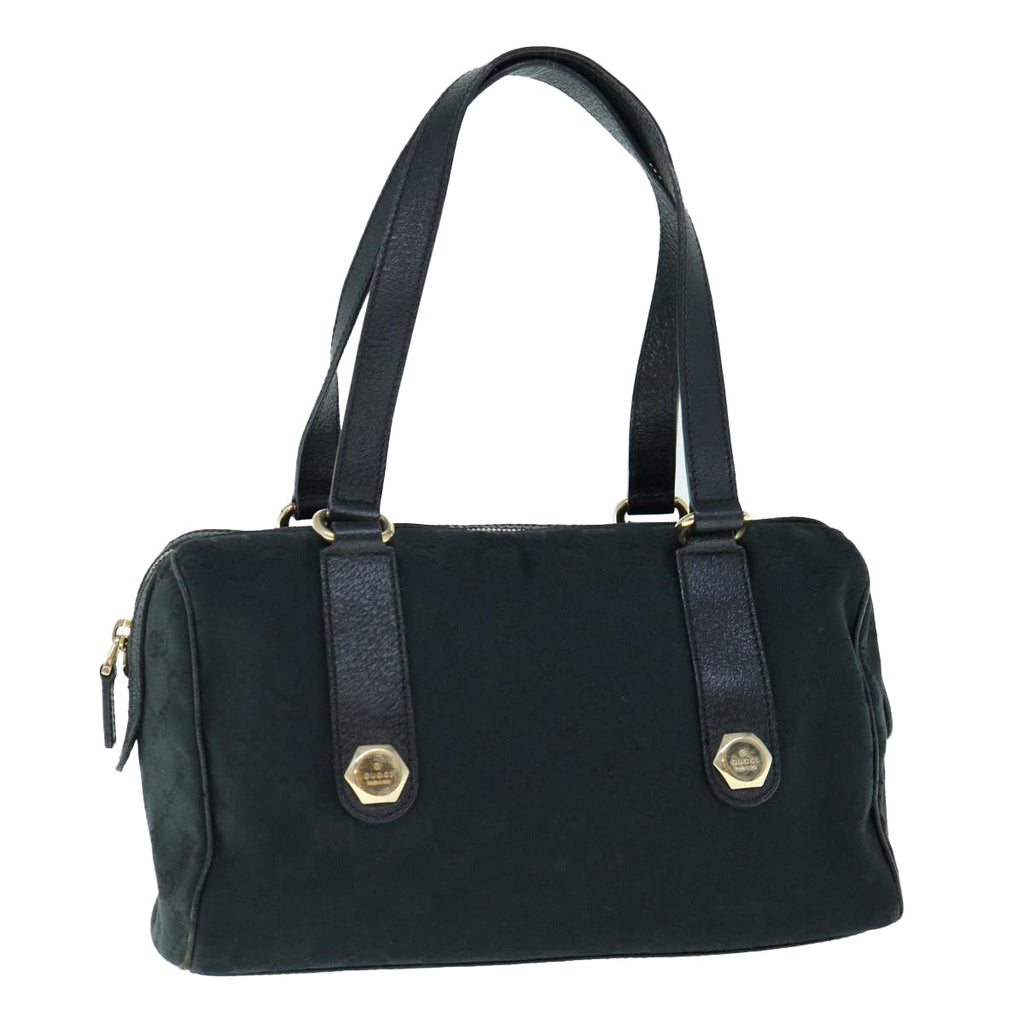 GUCCI GG Canvas Shoulder Bag Black 152457 ep2686