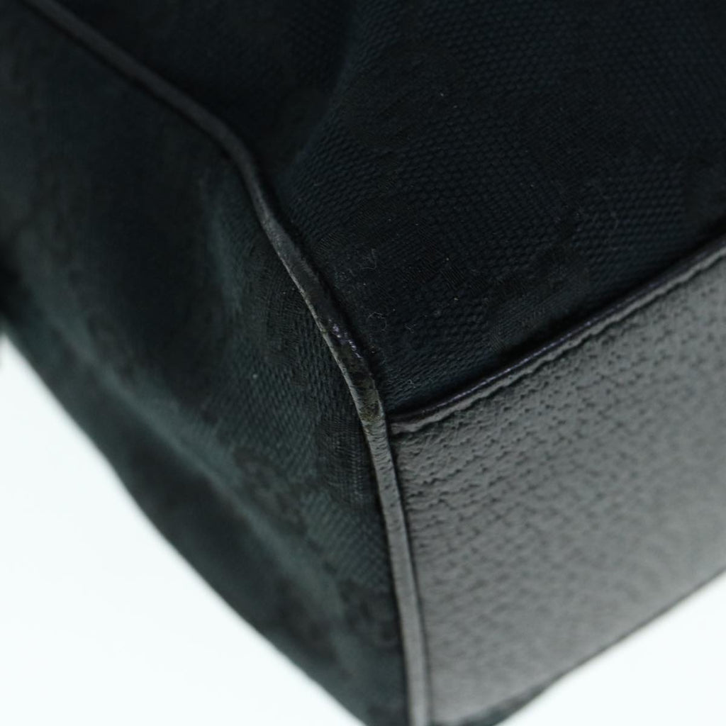 GUCCI GG Canvas Shoulder Bag Black 152457 ep2686